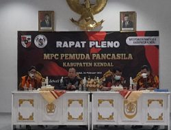 MPC Pemuda Pancasila Kendal Gelar Rapat Pleno, Ghufroni : PP Harus Semakin Dicintai Masyarakat