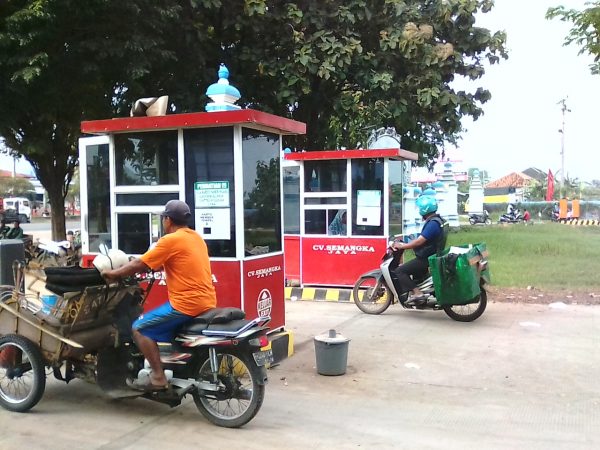 Parkir resmi Pasar Relokasi di Terminal Bahurekso