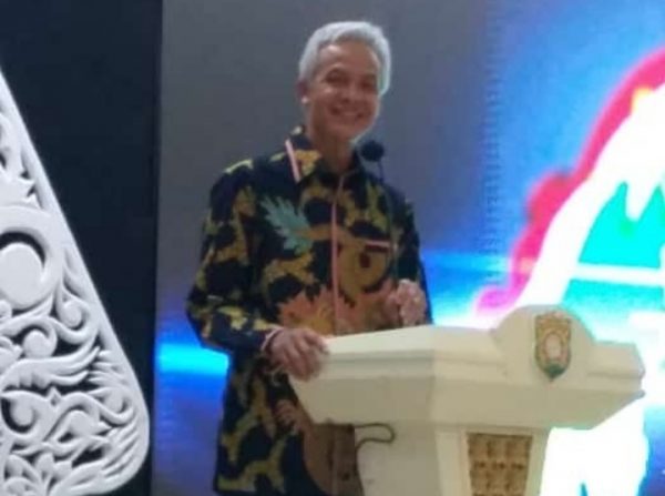 Orasi Ganjar Pranowo di Puncak Hari Pers Nasional 2022 di Kendal