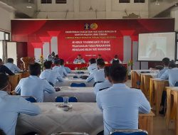 Berikan Pelatihan Pengamanan, Lapas Terbuka Kendal Gelar Training Back To Basic