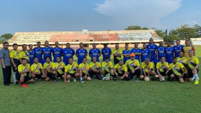 KONI dan Disporapar Kendal Menggelar Laga Sepakbola Persahabatan