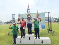 Raih 13 Medali, Kendal Peringkat Kedua Kejuaraan Atletik Terbuka Bahurekso Cup IX