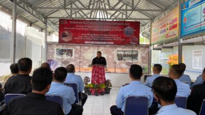Bersama BLK Tegal, Kalapas Batu Hadiri Pembukaan Pelatihan Pembinaan Kemandirian