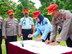 Direktur Poltekip Tanda Tangani Perjanjian Kerjasama Pelatihan Menembak Dengan SPN Polda Jateng