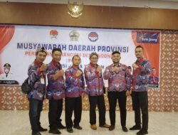 Para pengurus PPDI dalam acara Musda Provinsi PPDI, Sabtu (25/2/2023)