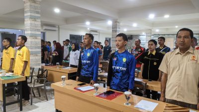 Para pengurus cabang olahraga mengikuti Pelatihan Manajemen Organisasi yang dilaksanakan KONI Kendal, 5-7 Mei 2023 di Boja