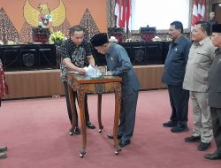 Raperda Pajak Daerah dan Retribusi Daerah Telah Disetujui Bersama DPRD dan Pemkab Kendal