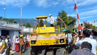 Empat Tahun Rusak, Jalan Penghubung di Plantungan Akhirnya Diperbaiki