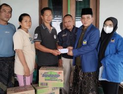 Partai NasDem Kendal Serahkan Bantuan Korban Banjir