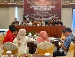 Gelar FGD, KPU Harapkan Masukan Evaluasi Pilkada 2024