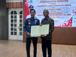 Serius Atasi Persoalan Sampah, Pemkab Kendal Tanda Tangani MoU dengan Semen Gresik