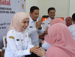 Bupati Tika Hadiri Halal Bi Halal di Kesbangpol, Imbau ASN Tingkatkan Integritas