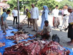 Idul kurban, Polres Kendal Sembelih Lima Sapi dan 15 Kambing