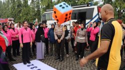HUT Bhayangkara, Polres Kendal Hadir di CFD Stadion Kebondalem