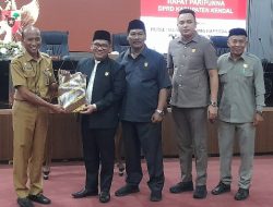 Raperda APBD Perubahan 2025 Kabupaten Kendal Disetujui Bersama