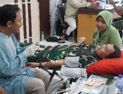 Peringatan HUT TNI ke-80, Kodim 0715/Kendal Gelar Donor Darah