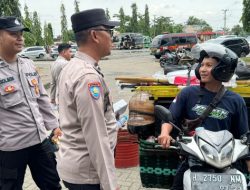 Tingkatkan Kesadaran Masyarakat, Satbinmas Polres Kendal Gelar Penyuluhan Operasi Keselamatan Lalu Lintas Candi